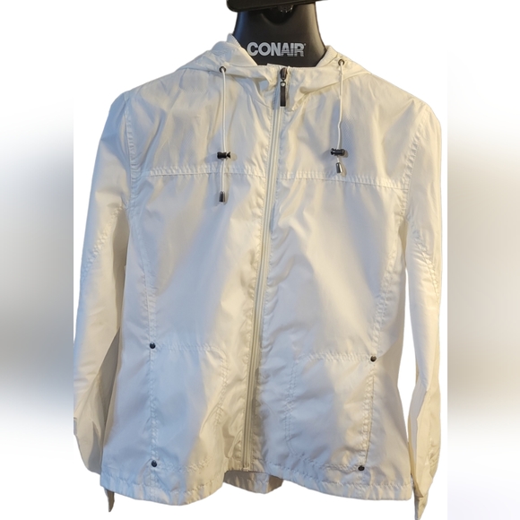 Windbreaker Jacket - White - XL - Picture 2 of 6